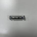 Steel Galvanized Wire Rope Stop Cable Clamp Double Hole