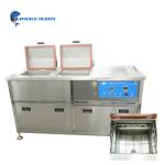 380V 3 Phases Industrial Ultrasonic Cleaner 264L To Remove Rust Grease Oil Dust