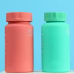 Screen Printing Empty 75cc 80cc 100cc 150cc 175cc Medicine Bottle PET Soft Touch