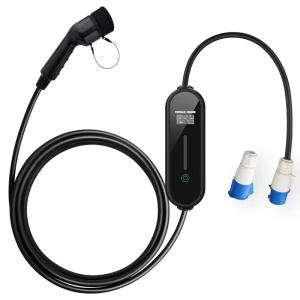 Quality AC TYPE2 32A 7kw Single Phase Car Charger Smart Adjustment Reservation wholesale