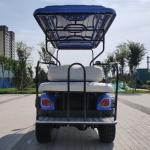 Import EV Basic 4+2 Seat 12 Inch Tire Golf Electric Cart On Board Charging