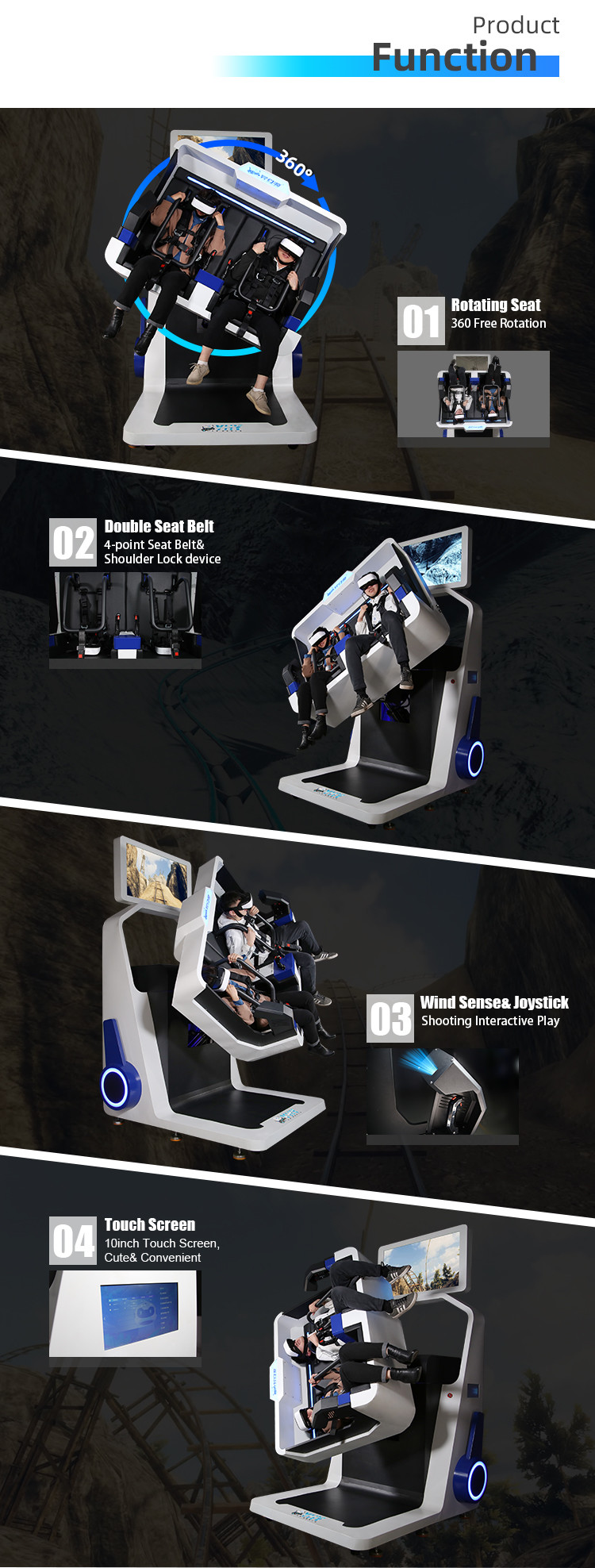 9D VR 360 Simulator