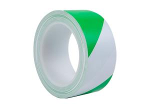 Quality Waterproof Insulation Electrical PVC Protection Tape Green White Stripes 40mm wholesale