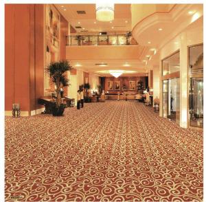 Quality Jacquard PVC Commercial Flooring / Waterproof PVC Flooring Various Color wholesale