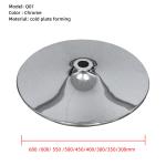 Chrome Bar Stools Accessories Plated Color Round Swivel Chair Base 300mm 380mm
