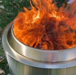 Camping 14 Inch Large Stainless Steel Outdoor Smokeless Stove 304 Bonfire Pit