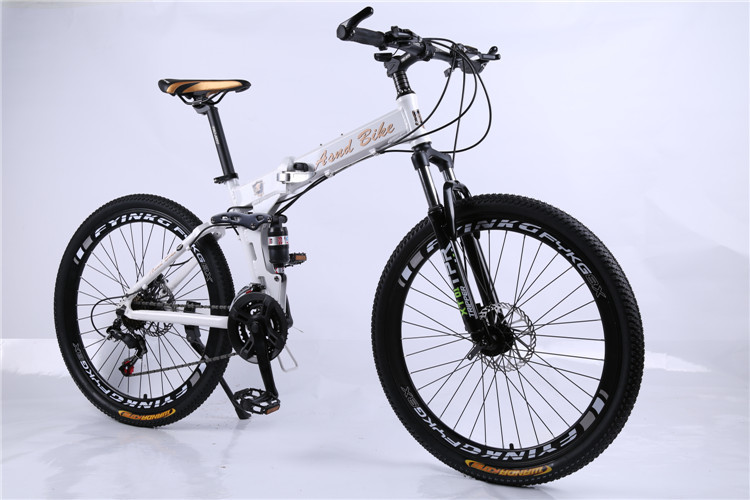 High quality OEM 6 spoke mag alloy wheel 40mm rim Shimano 21/24/27/30 speed aluminium alloy folding mountain bike