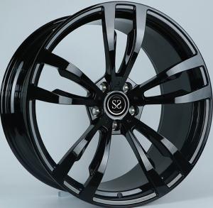 Quality 22x10ET30/22x11ET30 Replica BMW Wheels Customized Gloss Black wholesale