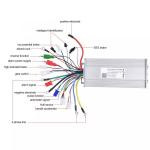 250W 350W 24V 36V 48V Vehicle Speed Controller Silver