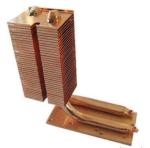 OEM Copper Skived Fin Heat Sink Copper Cu1100 For Projector / Computer