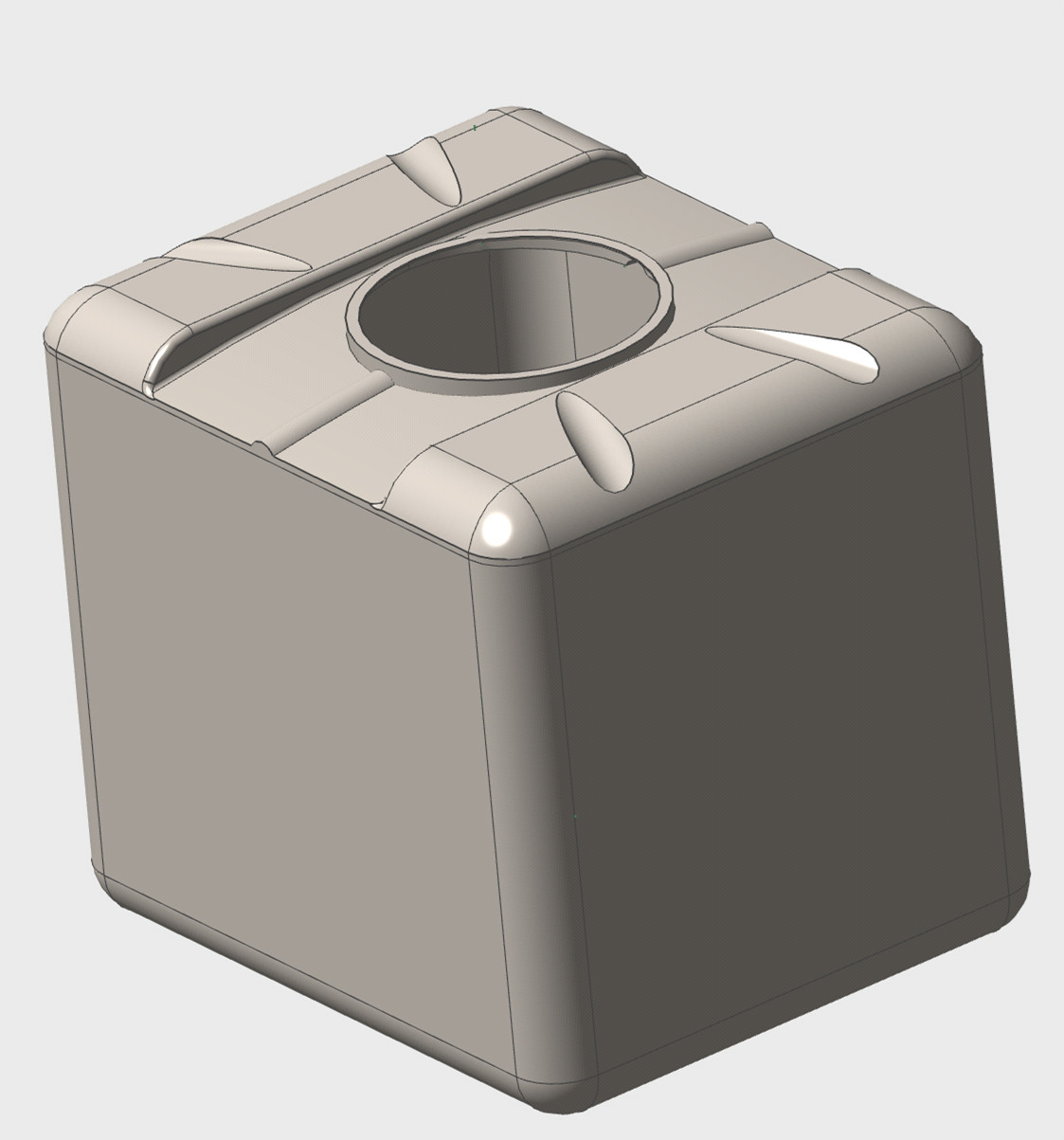 Chemical Resistance Barrel Mold High Tensile Strength 2.5 To 3mm