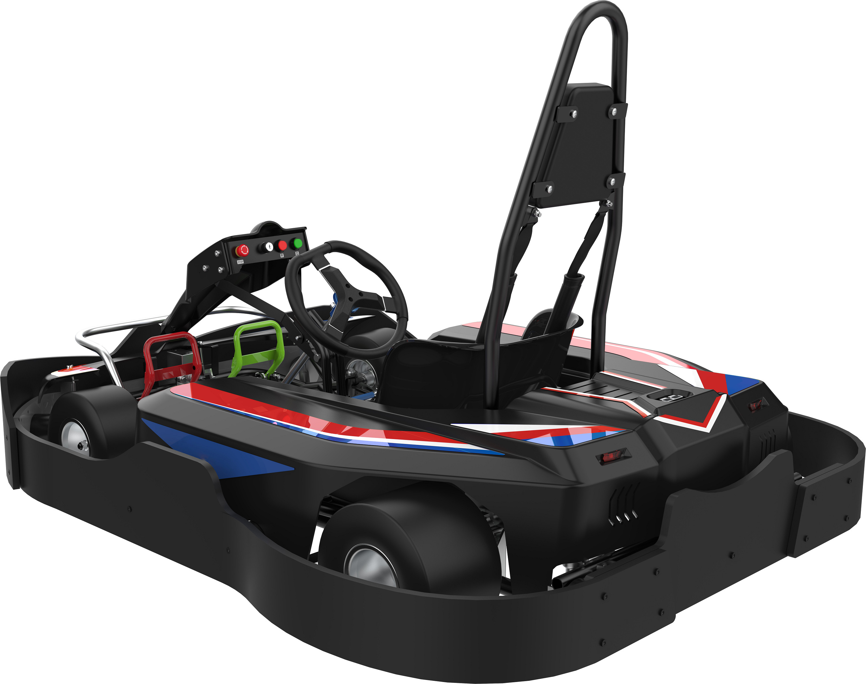EVKART Kids Electric Gocart 32km/h For Family Entertainment Center