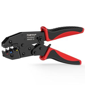 Quality Black 10-20 AWG Wire Crimper Tool Insulated Nylon Multipurpose wholesale