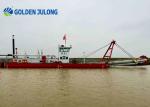 Sand Hydraulic Bucket Wheel Dredger With Good Performance 160-300 KW 500m3/H