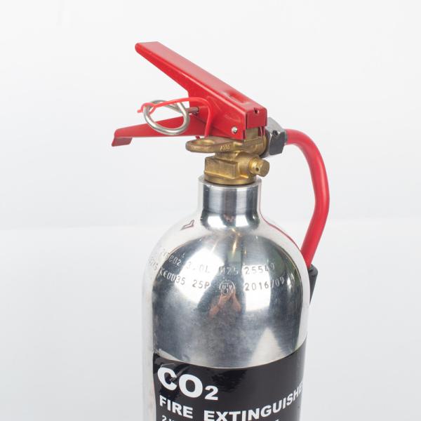 Cylindrical Non Magnetic Fire Extinguisher Indoor / Outdoor CO2 Fire Extinguishe