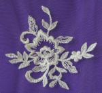 Ivory Embroidery Lace Fabric for Wedding Dress Hot Sale