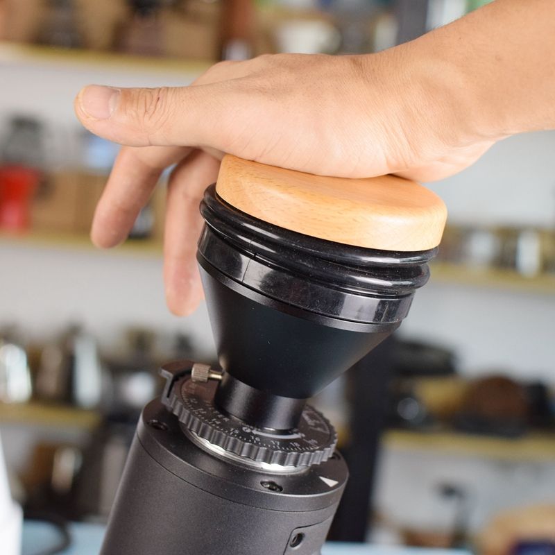 40mm Conical Burr Coffee Grinder for Cappuccino Latte Espresso Maker Stainless Steel 220V