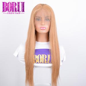 Quality Brazilian Straight Wave Hair #27 Full Lace With Baby Hair wholesale