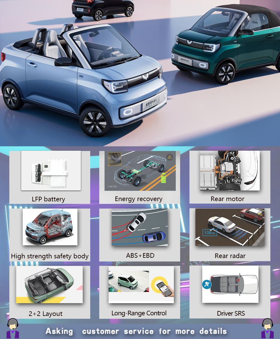 2023/2024 Wuling MINI EV The Top Choice for Affordable Electric Car in Overseas Market