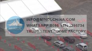 Quality Aluminum Alloy Semi Permanent Tent Structure With Removable Sidewalls wholesale