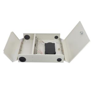 Quality 80mm Ftth Fiber Optic Distribution Box Termination ODF Wall Mounted wholesale