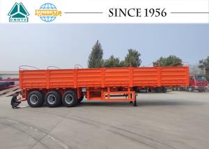Quality Bulk Cargo Semi Trailer Dropside Semi Trailer Grain Trailer For Sale In Africa wholesale