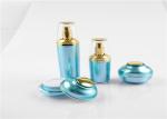 Cosmetic Cream Jar Packaging Luxury 10g 20g 30g Blue Acrylic Cream Jar