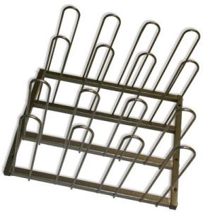 Quality Metal Display Vinyl Roll Wall Rack / Industrial Wall Mount Vinyl Storage Rack wholesale