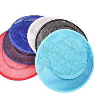 Quality Graduation Hat Decoration Sinamay Fascinator Hat Base For A Chic Look wholesale