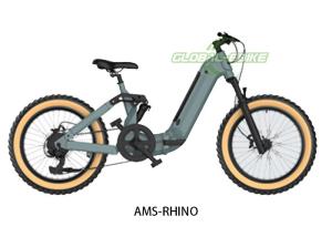 Quality 35Ah Fat Tire Electric Bike Folding With 48V 1000W Rear Hub Motor Aluminum Frame wholesale