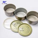 160g Tuna Cans Food Packaging D83*38mm Tin Plate Cans Customized