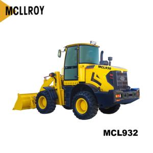 Quality Hydraulic 2 Ton Wheel Loader , Compact Mini Loaders 1350mm Dump Reach wholesale