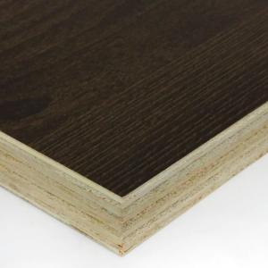 Quality Poplar Back Hardwood Veneer Plywood With Urea Formaldehyde Mildewproof wholesale