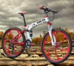 Kenda Tire 24"×1.95 Aluminum Folding Mountain Bike