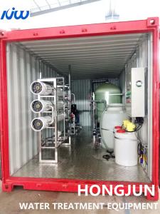 Quality 0.3LPD Integrated River Water Treatment Plant Container Type wholesale