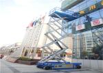 Personnel Automotive Hydraulic Scissor Lift Trolley Aerial Construction Mid Rise