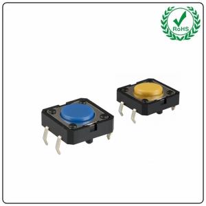 Quality 12*12 SMD Tact Switch Life 100000 Cycles SMT 12x12 Right Angle Tactile Switch wholesale