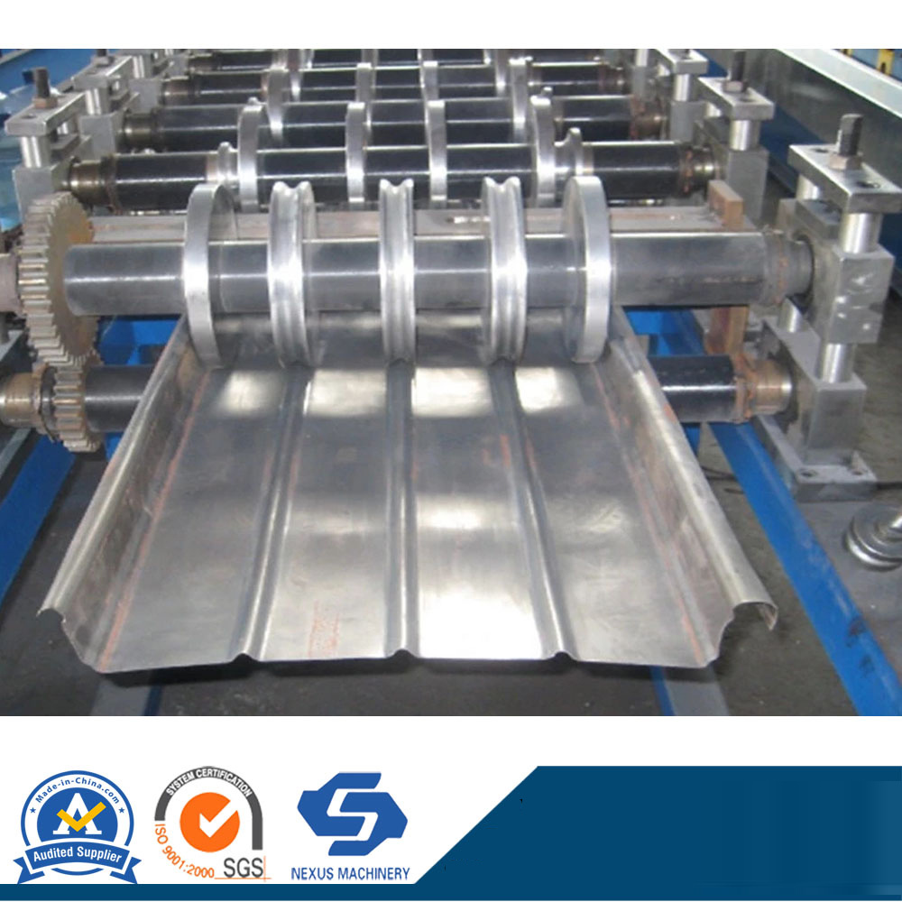 Standing Seam Metal Roof Panel Steel Sheet Roll Forming Machine