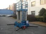 Four Mast Blue Hydraulic Lift Ladder Electric Motor With 12 m Platform Height