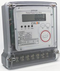 Quality Backlit Lcd Prepaid Electricity Meters 5A Digital Electric Meter Remote Control wholesale