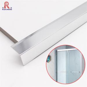 Quality 6063 L Slot Aluminium Angle Profile 1.5mm Thickness 20x20 Size Anodised wholesale