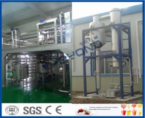 Quality Liquid Beverage Juice Manufacturing Equipment , CIP Cleaning Juice Manufacturing Machines wholesale