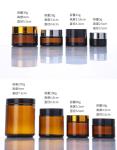 UV Electroplating Glass Cosmetic Bottle Leak Proof Skincare Packaging Bottles