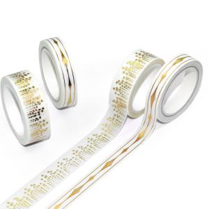 Quality Buy Custom Waterproof Washi Tape Printing Wholesale 18mm Washi Tape Set wholesale