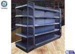 SUS304 Metal Retail Shelving Units Gondola Shelving System For Grocery Store