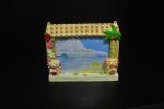 Light Weight Plastic Photo Frames , Two Lions Photo Frame For Decoration