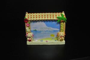 Quality Light Weight Plastic Photo Frames , Two Lions Photo Frame For Decoration wholesale