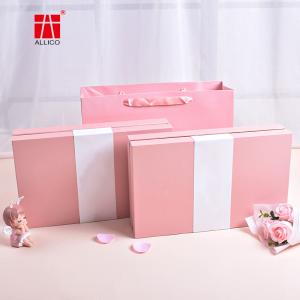 Quality Clamshell Rigid Cardboard Gift Boxes Book Shape Handmade OEM wholesale