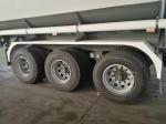 Mechanical Suspension Fuel Tanker Semi Trailer , Crude Oil Tanker Trailer