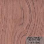 Engineered Wood Veneer Bubinga Crown Cut Wood Veneer Sliced Cut Technics